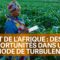 État de l’Afrique : des opportunités dans une période de turbulence | Assemblées annuelles 2022