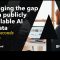 How publicly available AI and data bridges the gap | AI for Good in 60 seconds