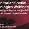 Critical cartography: subjectivity, politics, and power of spatial data | Webinar