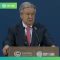 UN Secretary-General António Guterres at the Opening Ceremony of the World Climate Action Summit