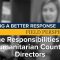 BBR Field Perspectives | The Responsibilites of Humanitarian Country Directors