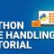 Python File Handling Tutorial | Learn File Operations | Python Training | Edureka  Rewind