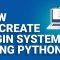 How to Create Login System using Python | Python Programming Tutorial | Edureka Rewind