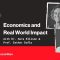 Economics and Real World Impact with Dr. Sara Ellison & Prof. Esther Duflo