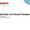 From Dubai – Interview with High-Level Climate Champions