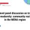 MENA Climate Week Ministerial 2: Tradition meets Modernity: Community Resilience in the MENA Region