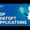 Top ChatGPT Applications | ChatGPT for [Writing Code] [Code Debugging] [Content Writing] | Edureka