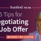 5 Tips for Negotiating a Job Offer