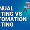 Manual Testing vs Automation Testing | Manual vs Automation Testing | Edureka