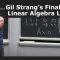 Gil Strang’s Final 18.06 Linear Algebra Lecture