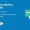 Using vocabulary in chunks