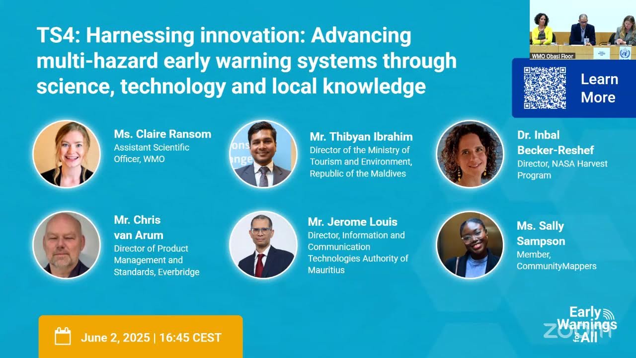 Global Early Warnings for All Multi-Stakeholder Forum Day 1