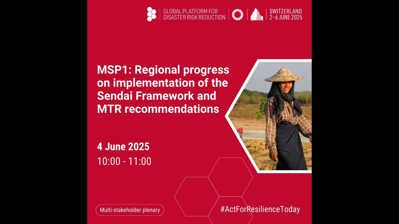 Regional progress on implementation of the Sendai Framework and MTR recommendations | UNDRR