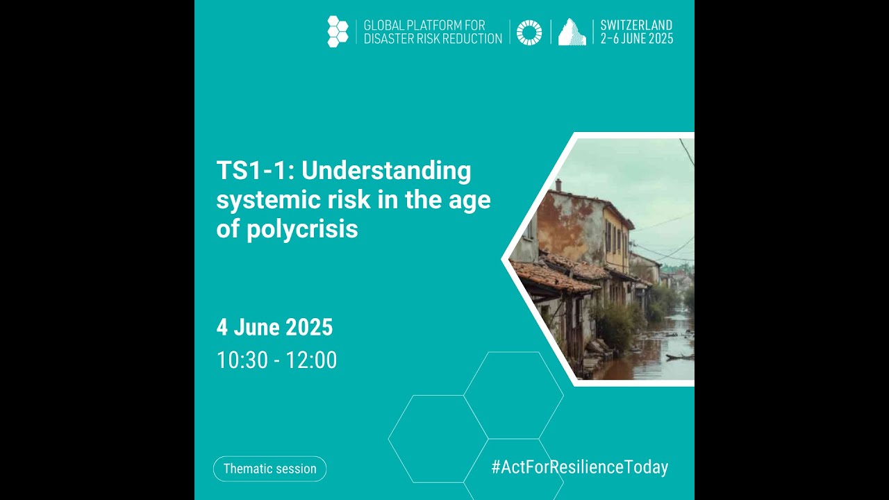 TS1-1: Understanding systemic risk in the age of polycrisis | UNDRR