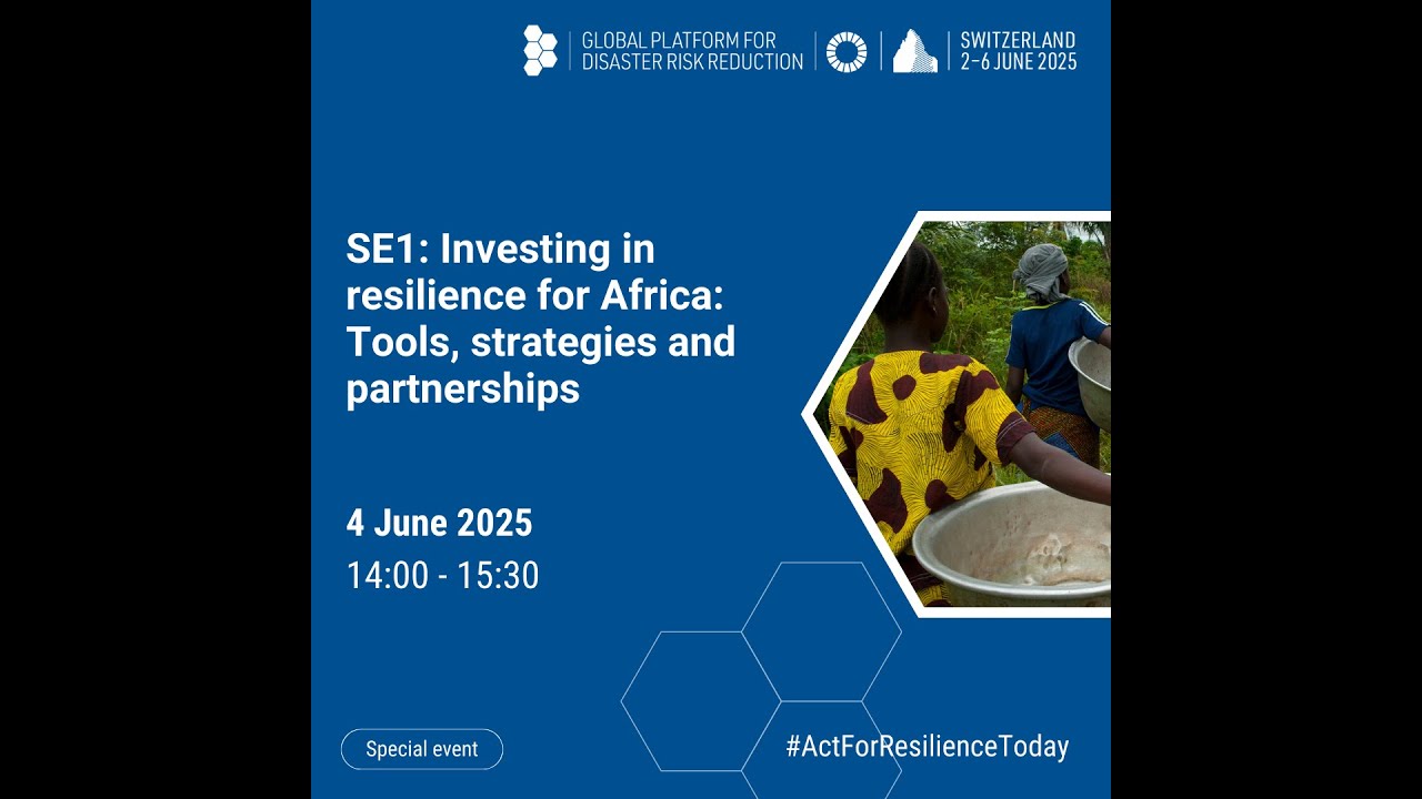 Investing in resilience for Africa: Tools, strategies and partnerships | UNDRR