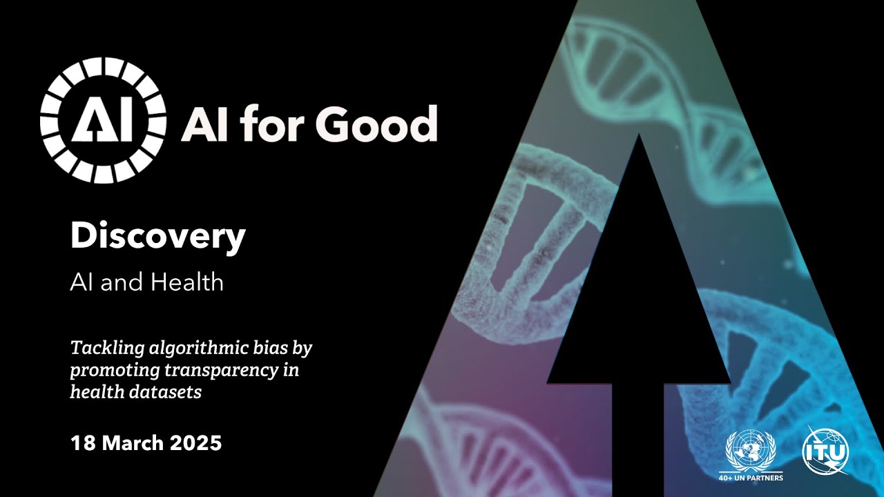 Tackling algorithmic bias by promoting transparency in health datasets